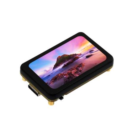 ESP32-S3 1.64inch AMOLED Touch Display Dev.Board, 280×456, QSPI, Accelerometer,Gyroscope (WS-31197)