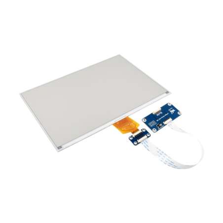 10.2inch e-Paper display (G), E-ink display, 960x640, Red/Yellow/Black/White, SPI (WS-31124) with driver HAT