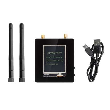 LoRaWAN Gateway Module Based on ESP32 with 1.8” LCD - 1 Channel for Long Range Communication-868 MHz