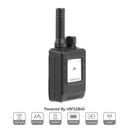 ThinkNode M1 LoRa Meshtastic Transceiver | With 1.54" EPD Screen|GPS function|nRF52840 868 MHz - With Case