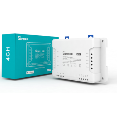 SONOFF 4CHR3 4-Gang Wi-Fi DIY Smart Switch With RF Control (M0802010003)