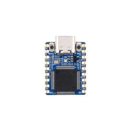 RA4M1-Zero Mini Dev.Board, 32-bit MCU-RA4M1, 48MHz, Built-in FPU, Supports Firmware Encryption (WS-30661)