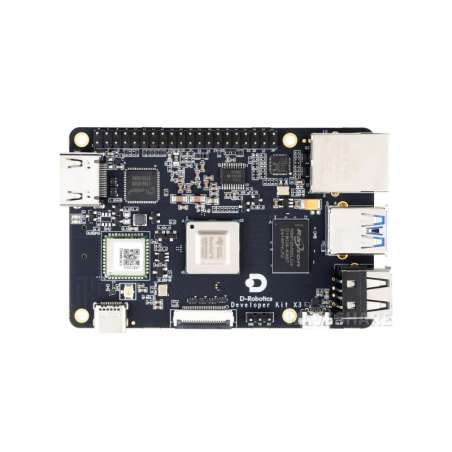 D-Robotics RDK X3 Dev.Board, Quad-core ARM Cortex-A53 Processer, 5Tops Edge 2GB RAM (WS-29471)