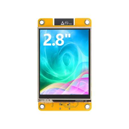 2.8” 240x320 ESP32 LCD Touch Display,  With WiFi and BT/BLE (ER-DHO26028B)