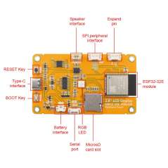 2.8” 240x320 ESP32 LCD Touch Display,  With WiFi and BT/BLE (ER-DHO26028B)