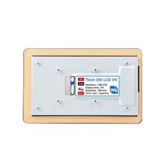 7inch DSI Capacitive Touch Display, 1280×720 IPS, 10-Point Touch, With Case (WS-31619)