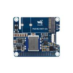 PCIe To M.2 Adapter With PoE Function (C) For Raspberry Pi 5,  NVMe M.2 Solid State (WS-31536)