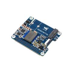 PCIe To M.2 Adapter With PoE Function (C) For Raspberry Pi 5,  NVMe M.2 Solid State (WS-31536)