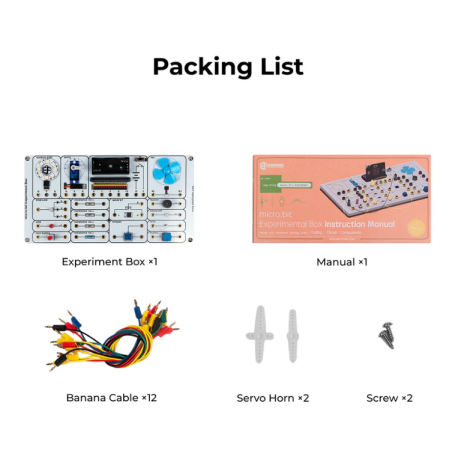 ELECFREAKS Experiment box for micro:bit (without micro:bit) EF08200 (V1&V2)