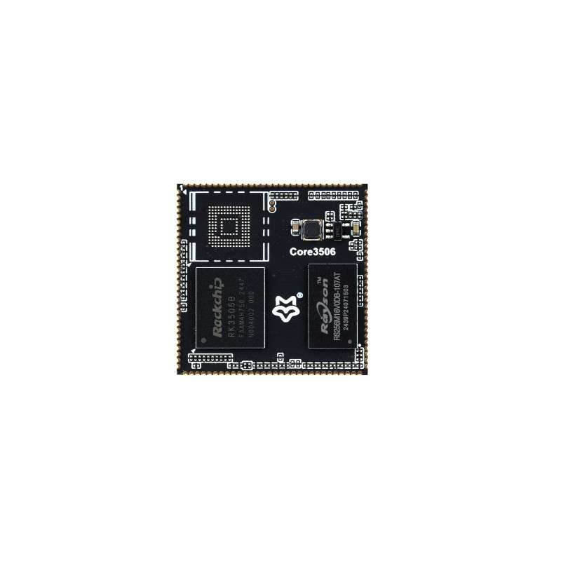 Luckfox Core3506 Core Board Rockchip RK3506B 512MB DDRL3, Triple-core ARM Cortex-A7, ARM Cortex-M0 (WS-31147) Luckfox Core3506 Core Board Rockchip RK3506B 512MB DDRL3, Triple-core ARM Cortex-A7, ARM Cortex-M0 (WS-31147)