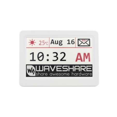 7.5inch e-Paper Raw Panel Case (WS-16089)