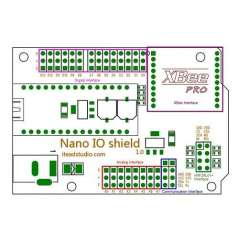 ITEAD Arduino Nano IO shield (IM120417016)