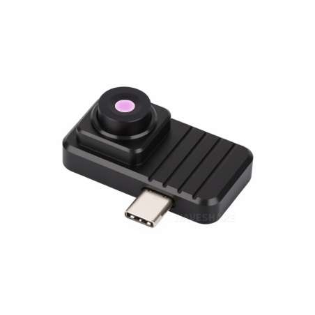Smartphone IR Thermal Imaging Camera (C) USB-C 160×120  88° FOV, Aluminum Alloy Case (WS-31715)