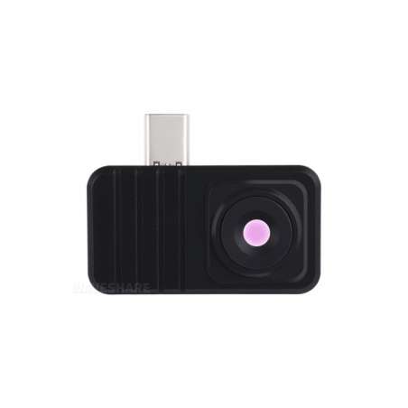 Smartphone IR Thermal Imaging Camera (C) USB-C 160×120  88° FOV, Aluminum Alloy Case (WS-31715)