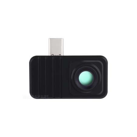 Smartphone IR Thermal Imaging Camera (C) USB-C 160×120 45° FOV, Aluminum Alloy Case (WS-31714)