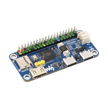 Waveshare RP2350-PiZero Dev.Board,Raspberry Pi RP2350, 520KB SRAM And 16MB Onboard Flash Memory (WS-31836)