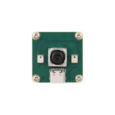 IMX378 12MP USB Camera (A), 30FPS Output, Low-Light Condition, Distortion-Free, Dual Microphones (WS-31672)