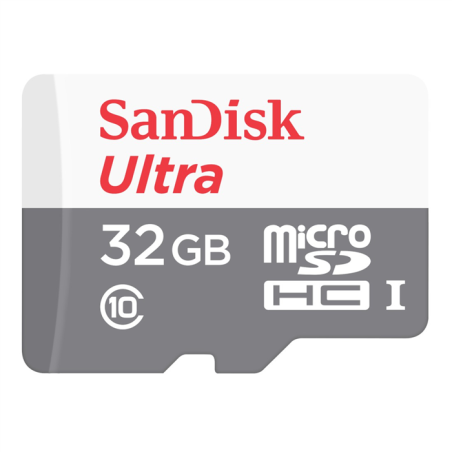 SDSQUNR-032G-GN3MA SanDisk ULTRA Micro SDHC 32GB 100 MB/s Class 10 UHS-I + Adaptér