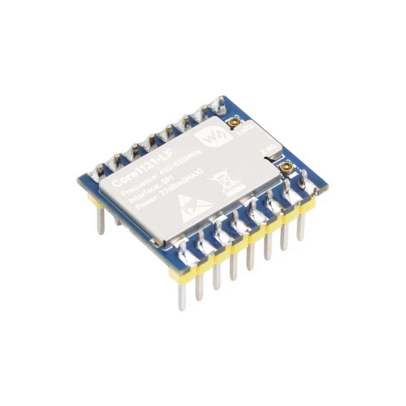 Core1121 LF Dual-Band LoRa Module, Low-Power LR1121 Transceiver, For Sub-GHz And 2.4GHz (WS-31902) Core1121 LF Dual-Band LoRa Module, Low-Power LR1121 Transceiver, For Sub-GHz And 2.4GHz (WS-31902)