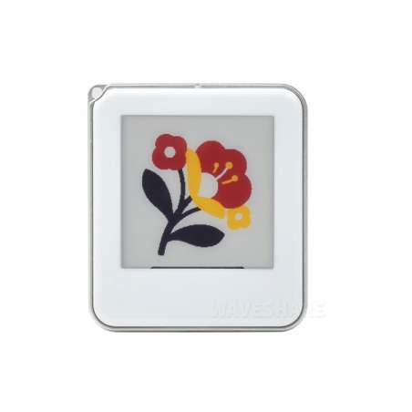 1.54inch 200x200 Passive NFC-Powered e-Paper (G), Red/Yellow/Black, No Battery, Wireless Powering ,Metal (WS-31888)