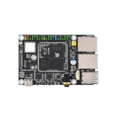 Luckfox Lyra Pi Linux Micro Dev.Board, Luckfox Core3506 Core Board, 8GB eMMC (WS-31540)