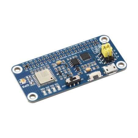 L76K GPS HAT For Raspberry Pi, GPS / BeiDou (BDS) / GLONASS / QZSS Support (WS-31932)
