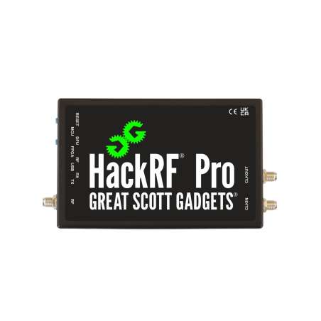 HackRF Pro  Half-duplex transceiver, 100kHz to 6GHz,  (8-bit I and 8-bit Q) Compatible with GNU Radio, SDR, and more