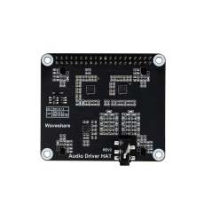 Audio Driver Board for RDK X3 Dev.Board, Playback/Recording, Stereo Encoding/Decoding (WS-23898)