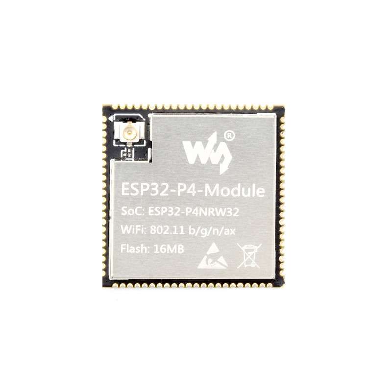 ESP32-P4-Module Core Board, Based On ESP32-P4 And ESP32-C6 Dual-Chip Design, Supports 2.4GHz Wi-Fi And Bluetooth 5.3 (WS-28101) ESP32-P4-Module Core Board, Based On ESP32-P4 And ESP32-C6 Dual-Chip Design, Supports 2.4GHz Wi-Fi And Bluetooth 5.3 (WS-28101)