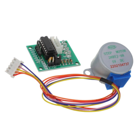SM-5VDC-DRV (Olimex) STEPPER MOTOR 5V 28mm WITH GEAR AND DRIVER