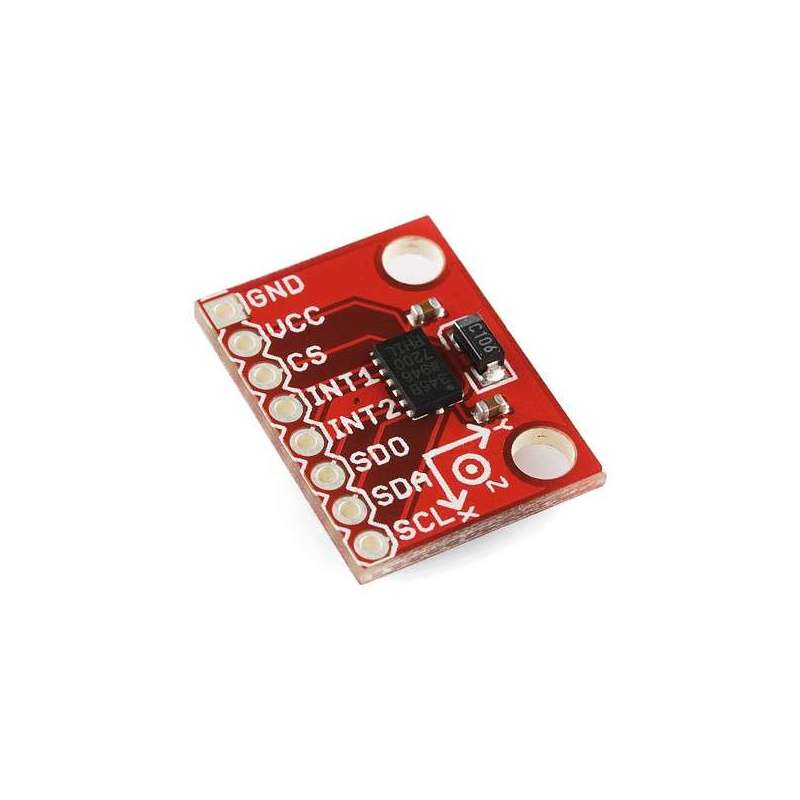 Triple Axis Accelerometer Breakout ADXL345 (Sparkfun SEN-09836)