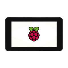 7inch Capacitive Touch Display for Raspberry Pi, with WHITE Case and 5MP Front Camera, 800×480, DSI (WS-32081)
