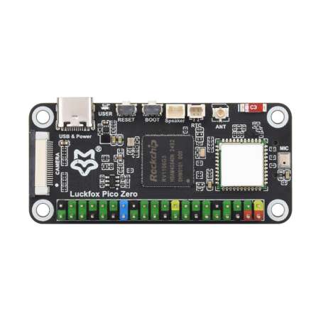 Luckfox Pico Zero Linux Micro Dev.Board, Luckfox RV1106G3, 1TOPS Computing Power, 8GB eMMC, Wireless (WS-32111)