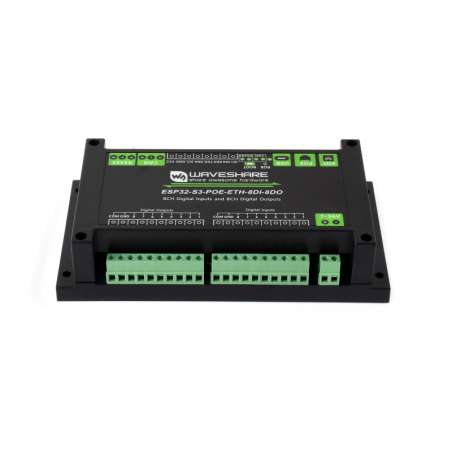 Industrial ESP32-S3 Control Board 8-Channel Digital In/Out, Xtensa 32-bit LX7 240MHz, Multiple Isolation Protection (WS-32108)