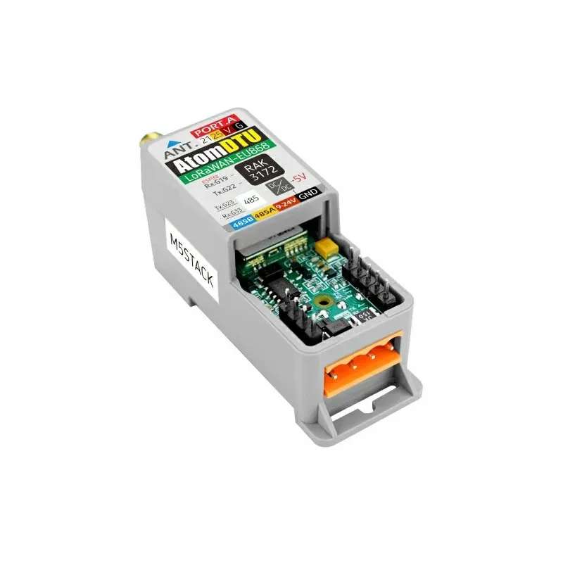 Atom DTU LoRaWANEU868 - LoRaWAN module with antenna, STM32WLE5, for M5Atom developer module M5Stack A152-EU868