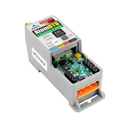 Atom DTU LoRaWANEU868 - LoRaWAN module with antenna, STM32WLE5, for M5Atom developer module M5Stack A152-EU868