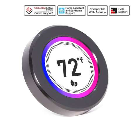 CrowPanel 2.1inch-HMI ESP32 Rotary Display 480x480 IPS Round Touch Knob Screen (DHE03921D)