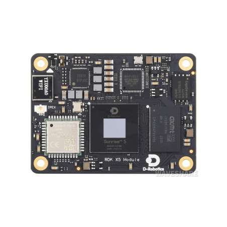 D-Robotics RDK X5 AI Module, 10 TOPS Computing Power, Integrated Octa-core Cortex A55, 4GB RAM,32GB eMMC (WS-32092)