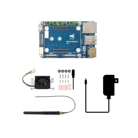 RDK X3 AI Module Kit, 5 TOPS Computing Power, Compatible with Raspberry Pi CM4 Basic KIT (WS-32239) RDK X3 NOT incl.