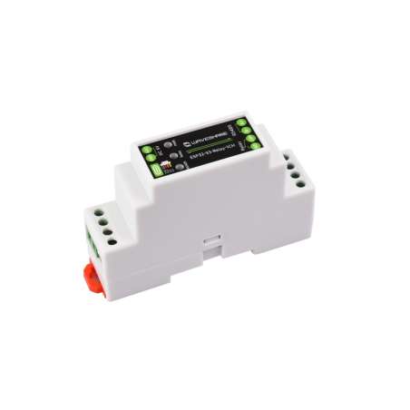 Industrial 1-Channel ESP32-S3 WiFi Relay Module, WiFi/BT/RS485 Control, Isolation Protection Circuits, Rail-Mount (WS-32152)