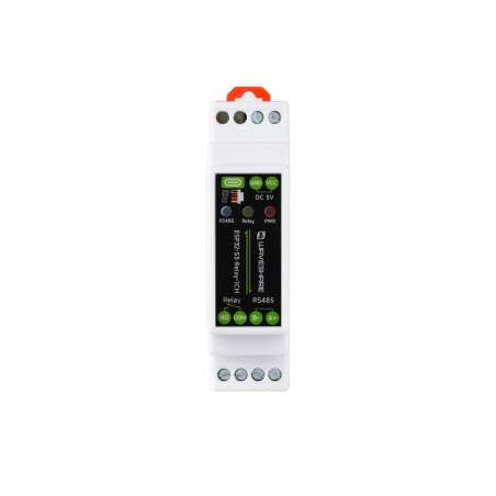 Industrial 1-Channel ESP32-S3 WiFi Relay Module, WiFi/BT/RS485 Control, Isolation Protection Circuits, Rail-Mount (WS-32152)