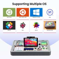 CrowPi 3 - Al Learning and Development Station-Basic kit  (SER14003P-BASIC)