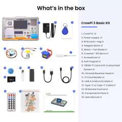 CrowPi 3 - Al Learning and Development Station-Basic kit  (SER14003P-BASIC)