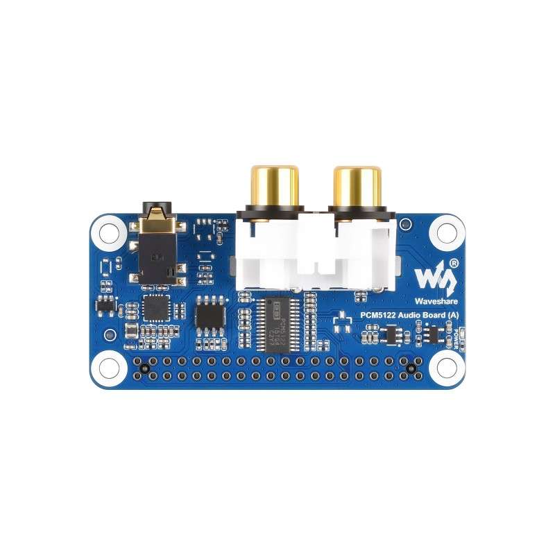 PCM5122 HIFI I2S DAC Audio Board For Raspberry Pi, 40PIN GPIO, Stereo Encoding/Decoding, HQ Audio (WS-32223) PCM5122 HIFI I2S DAC Audio Board For Raspberry Pi, 40PIN GPIO, Stereo Encoding/Decoding, HQ Audio (WS-32223)