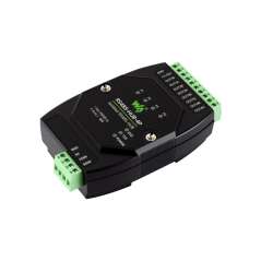 Industrial-grade Isolated 4-Ch RS485 Hub, Rail-mount, Expands 4-ch RS485 Sub Ports Via 1-ch RS485 Master (WS-32247)