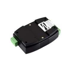 Industrial-grade Isolated 4-Ch RS485 Hub, Rail-mount, Expands 4-ch RS485 Sub Ports Via 1-ch RS485 Master (WS-32247)