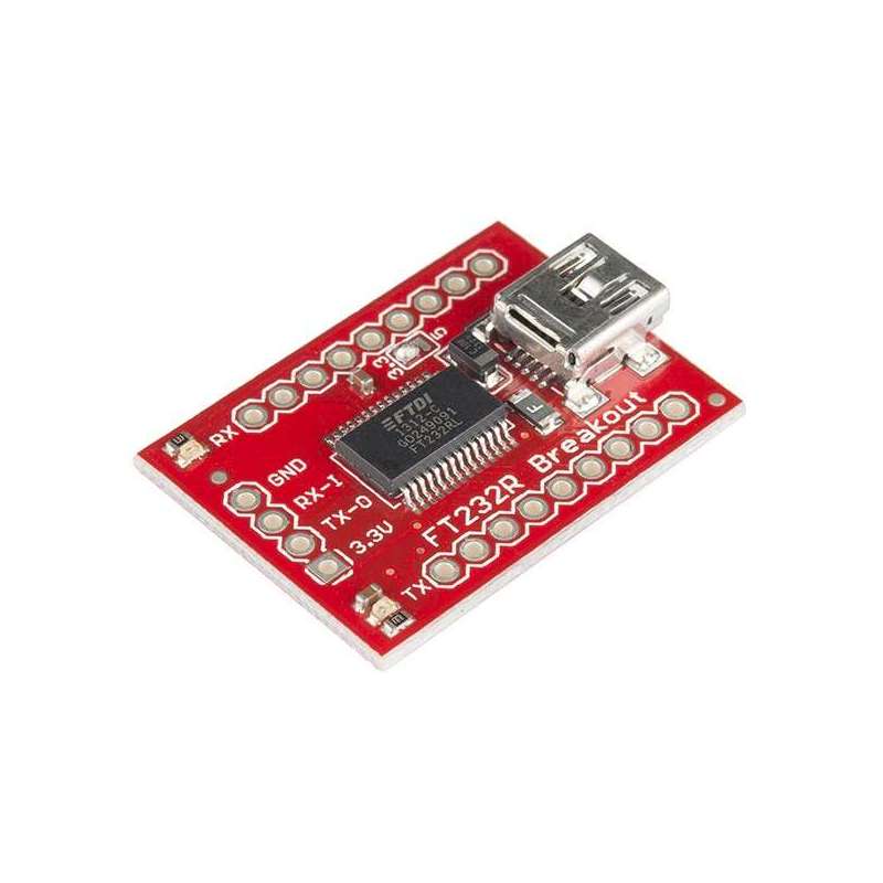 Breakout Board for FT232RL USB to Serial (Sparkfun BOB-00718) USB to UART