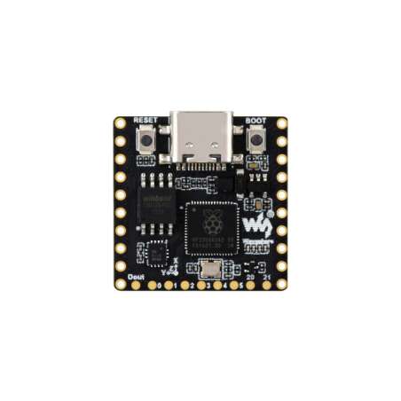RP2350-Matrix Microcontroller Dev.Board, 6-Axis Sensor, 8×8 RGB LED Matrix For Colorful Lighting Display (WS-32225)