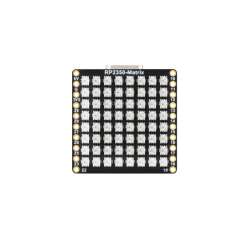 RP2350-Matrix Microcontroller Dev.Board, 6-Axis Sensor, 8×8 RGB LED Matrix For Colorful Lighting Display (WS-32225)