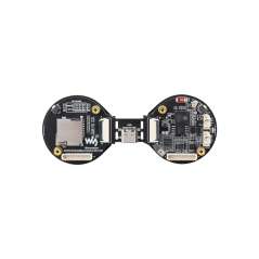 ESP32-S3 1.28inch Double Eye Round LCD AIoT Dev.Board, 1.28inch IPS Displays, 240×240 WiFi/BT5 (WS-32265)